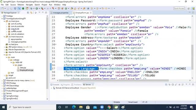 Spring mvc session 34 смотреть онлайн