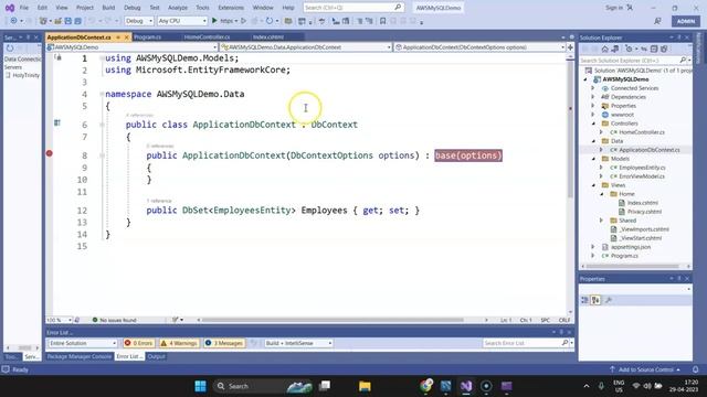 How To Connect MySQL AWS Database in ASP.NET (.Net 7) смотреть онлайн