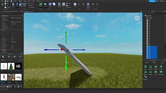 How to make a Ragdoll game in Roblox! | PART 1 смотреть онлайн
