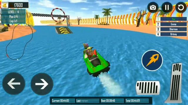 Jet Ski Racing Games: Jetski shooting boat geme play android смотреть онлайн