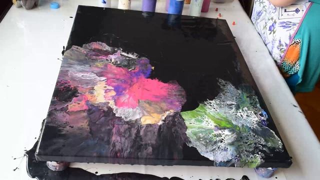 Как сделать картину своими руками? Фламенко. Рисуем феном