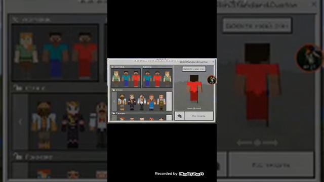 Новинка скин красного Стива смотреть онлайн