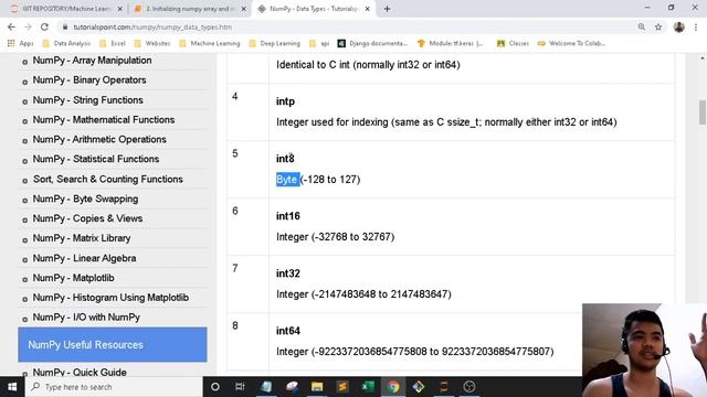 Numpy | 2. Initializing numpy array and indexing смотреть онлайн