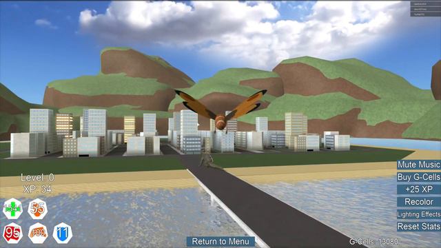 Mothra's Revenge Playing with Mothra: Godzilla Video Game Kaiju Online YG смотреть онлайн