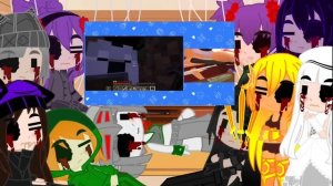 Mob Talker React To Mario playing a Minecraft by Smg4