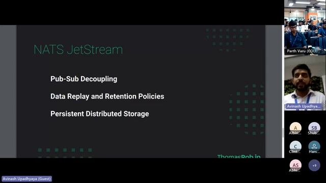 Beyond Kafka: Exploring NATS for Modern Event-Driven Architectures by Robin Biju Thomas @BLR Stream смотреть онлайн
