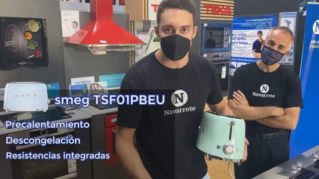▷UNBOXING Tostadora smeg TSF01PBEU | Review completo Navarrete смотреть онлайн