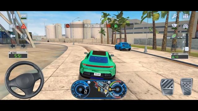 Driving new private texi l texi sim 2020 l android iOS gameplay смотреть онлайн