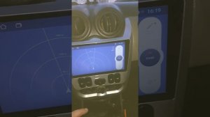 рено сандеро 1.6,меняем панель, китайская магнитола