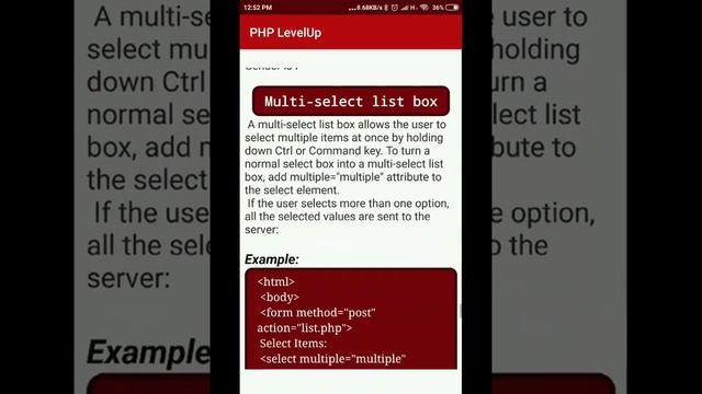 PHP web development tutorials смотреть онлайн