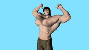 Male Muscle Growth Animation Episode 12