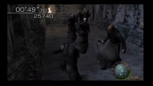 Resident Evil 4 The Mercenaries; HUNK; El Castillo; ☆☆☆☆☆ смотреть онлайн