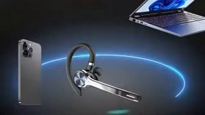 Беспроводная bluetooth гарнитура G7 с функцией шумоподавления и зарядным кейсом