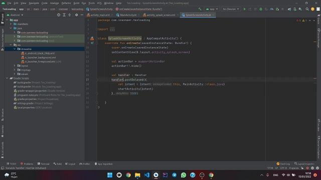 Splash screen Android Studio | KOTLIN смотреть онлайн