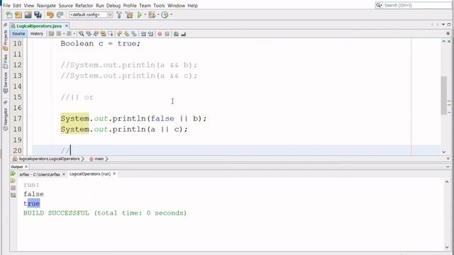 Java Video 6: Java logical Operators (AND OR NOT) with De Morgan’s laws смотреть онлайн
