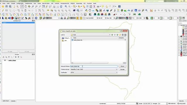 Transformando DWG/DXF em KML no QGIS смотреть онлайн