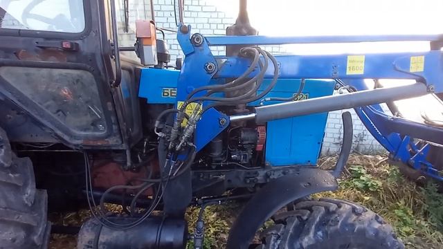 Подготовка коммунального трактора к зиме. смотреть онлайн