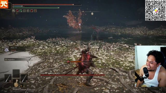 MALENIA BLADE OF MIQUELLA Boss Fight Elden Ring on PS5 - PLATINUM TROPHY! смотреть онлайн