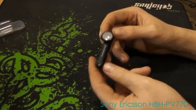 Обзор Bluetooth гарнитуры Sony Ericsson HBH PV770 смотреть онлайн