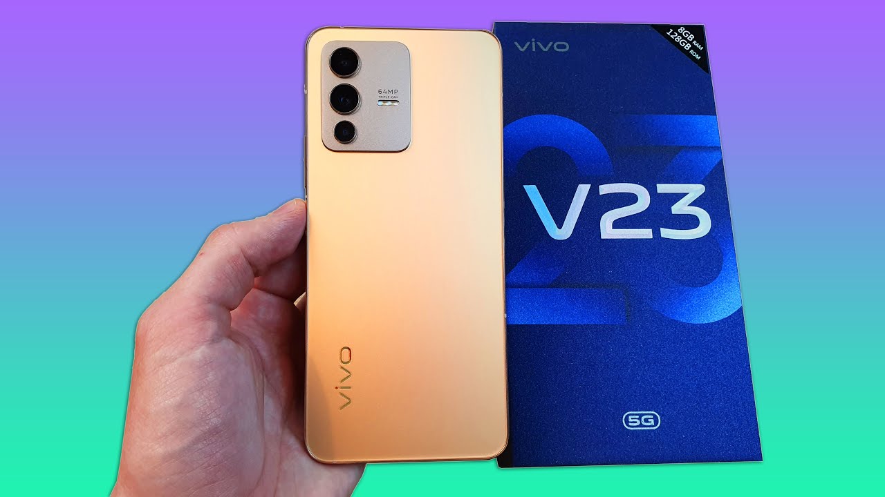 VIVO V23 - ПАФОСНЫЙ ДИЗАЙН И ДВЕ ФРОНТАЛЬНЫХ КАМЕРЫ!