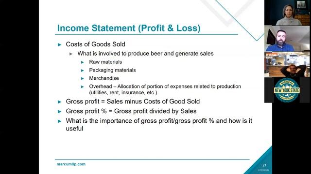 NYS CBC | Brewery Accounting 101 смотреть онлайн