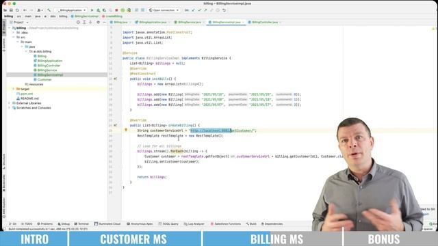 Java Spring Boot Microservices: How microservices communicate with the help of rest template? смотреть онлайн
