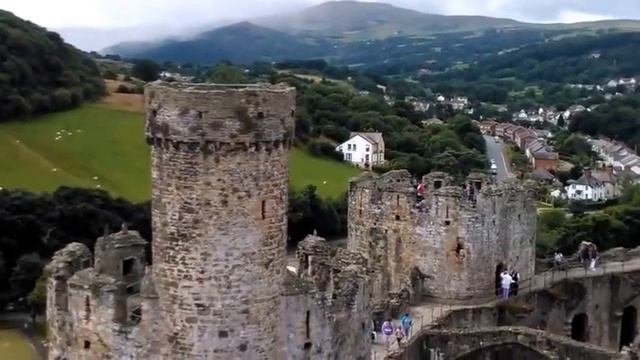 Cornwy North Wales UK смотреть онлайн