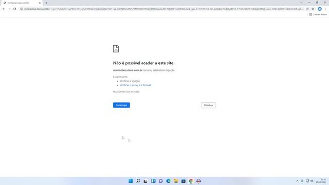 Como RESOLVER o ERRO; Não é possível acessar esse site смотреть онлайн