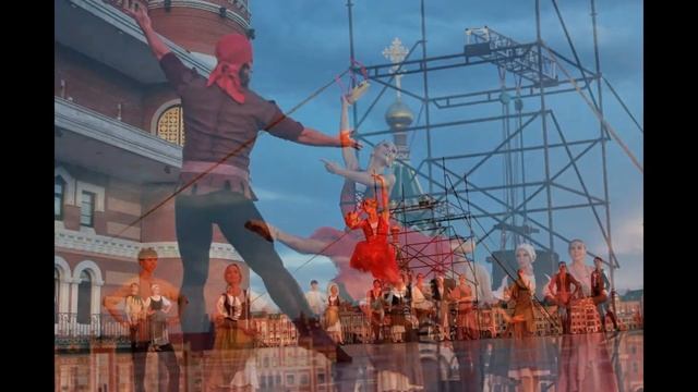 Балет под открытым небом "Эсмеральда" в Йошкар-Оле смотреть онлайн