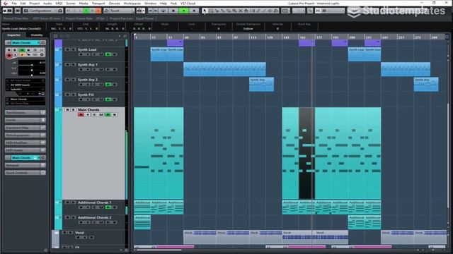 Blinding Synths (Cubase Template) by Studiotemplates смотреть онлайн