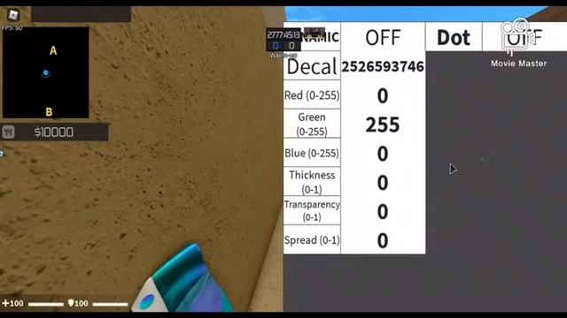 Custom crosshairs in Roblox counter blox смотреть онлайн