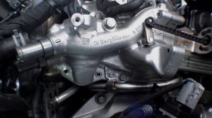 Демонтаж дроссельной заслонки на двигателе Opel B20DTH (LFS)