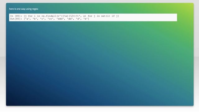 How to find contiguous substrings from a string in python смотреть онлайн