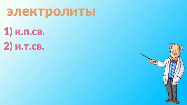 Теория Электролитической диссоциации | Химия 9 класс смотреть онлайн