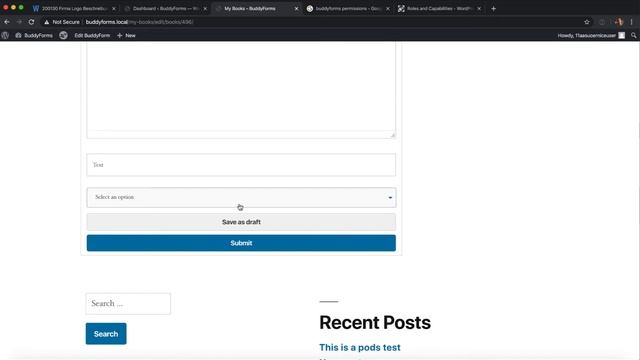 Enable Users in Wordpress to Manage other Users Post from the Frontend смотреть онлайн