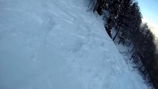 Копия видео Красная Поляна, Горная Карусель,21.02.2015 GoPro HD смотреть онлайн