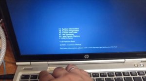 Как войти в BIOS на ноутбуке HP