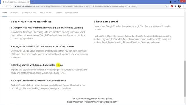 Free Google Cloud Training | Google Cloud's Big Data and Machine | Google Kubernetes Engine #Google смотреть онлайн