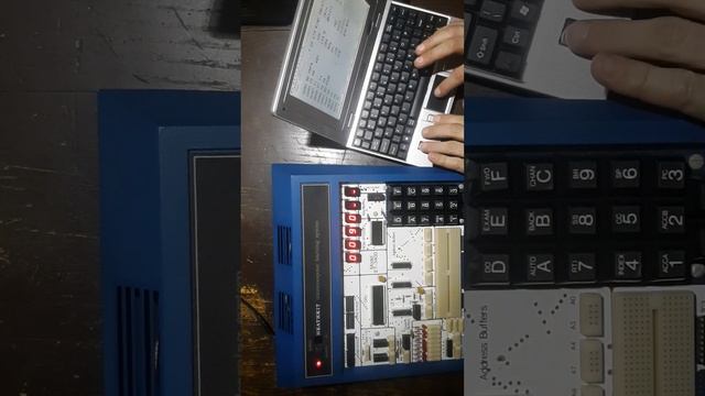 HiLo game play on 1977 Heathkit Model ET-3400 смотреть онлайн