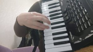 А я милого узнаю по походке..)))., на аккордеоне