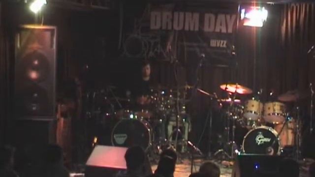 Pavlo Kirieiev Drum day in Odessa 2010 powerful instrumental From Private Lesson of Gregg Bissonett смотреть онлайн