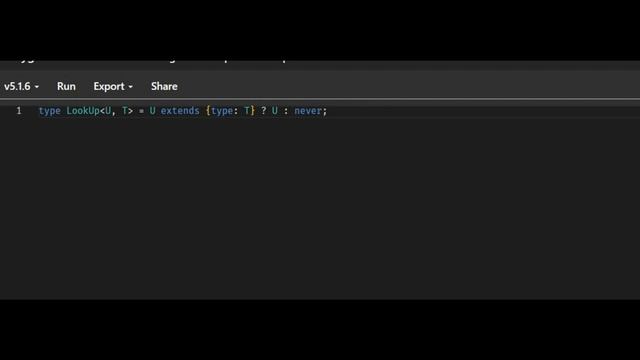 Type Lookup in TypeScript смотреть онлайн