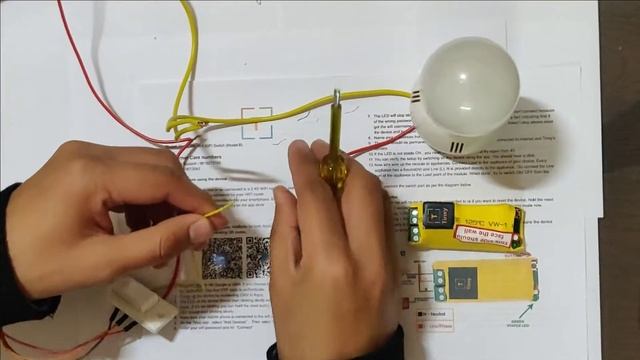 Two way switch wiring for 1 Node . Applicable to all Tinxy Smart switches смотреть онлайн