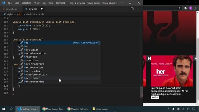 Create a Movie Website in 90 min. HTML & CSS & Javascript смотреть онлайн