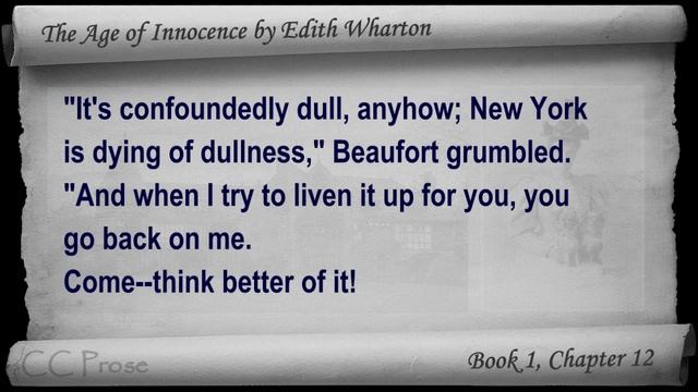 Chapter 12 - The Age of Innocence by Edith Wharton смотреть онлайн
