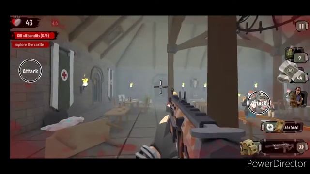 castle attack | Library explore | Survey | the walking zombie 2 gameplay смотреть онлайн