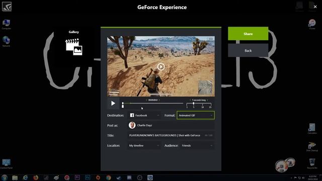 Making a Gif with GeForce Experience - GeForce Experience смотреть онлайн