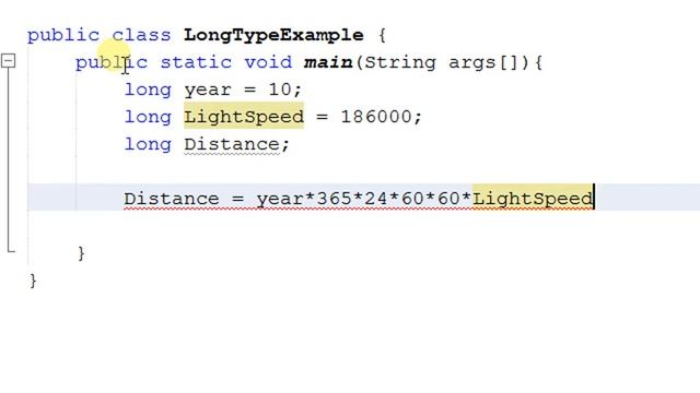 Long type variable in java programming смотреть онлайн