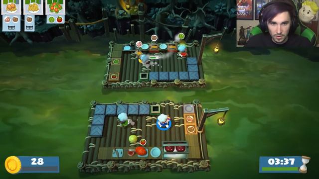 DINE AND DASHING!? | Overcooked 2 Multiplayer смотреть онлайн
