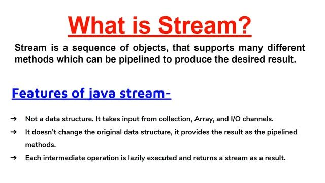 Introduction to Java Stream Part -1 смотреть онлайн